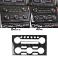 thumbnail image 1 of Real Bright Soft Car Interior Carbon Fiber Sticker DecorationCarbon Fiber Interior Central Console CD Cover For Nissan GT-R R35 2009-16Auto Car Protection Interior Accessories, 1 of 8