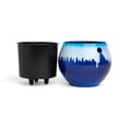 thumbnail image 4 of rePotme 6 inch Self Watering Pot - Aqua Core Collection (Blizzard Blue), 4 of 5