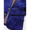 thumbnail image 2 of Isaac Mizrahi Boys Slim Fit Velvet Blazer, 2 of 3
