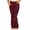 Wine, variant on hoksml Women's Flare Yoga Pants High Waisted Foldover Waistband Bootcut Workout Leggings with Pockets for Gym Lounge