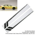 thumbnail image 3 of Car Side Door Sticker, 2pcs Car Body Sports Racing Stripe Stickers Waterproof Universal Sports Racing Style Stripes Graphic Sticker For Trucks SUVs Car Body, 3 of 8