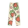 thumbnail image 4 of Fotbe Frog Hold Strawberry Men's Pajama Pants,Sleepwear Pants,Pj Bottoms Drawstring And Pockets-Small, 4 of 9