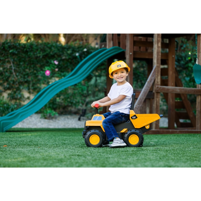 CAT Play and Ride Transforming Dump Truck with Lights & Sounds photo 3