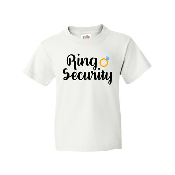Inktastic Ringbearer Ring Security Youth T-Shirt