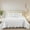 White, variant on IR Imperial Rooms 3 Piece King Quilt Set Bedding Microfiber Soft Embossed Bedspread with 2 Pillow Shams White Color