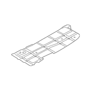 Genuine OE Ford Fuel Tank Skid Plate - HC3Z-9A147-A