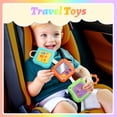thumbnail image 5 of Busy Board for 1 Year Old, Montessori Toy for Toddlers 1-3, Sensory Learning Toy, Baby Travel Toys Gifts, 5 of 7