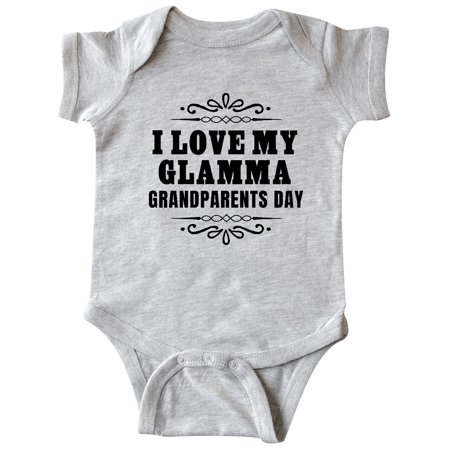 

Inktastic Grandparents Day I Love My Glamma Gift Baby Boy or Baby Girl Bodysuit