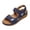 Blue #1, variant on Women Sports Platform Sandals 2026 Summer Orthopedic Sandals Arch Support Wide Width Casual Slide Open Toe Walking Sandals With Hook Loop White