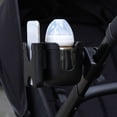 thumbnail image 3 of LIFKOME Pushchair Cup Holder Stroller Cup Rack made of ABS 1Set for Daily Use, 3 of 8