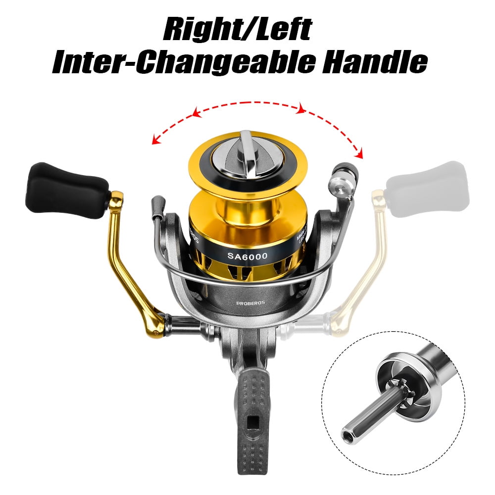 1pc Luya metal spinning wheel speed ratio 5.2:1 fishing reel boat fishing sea fishing sea pole wheel anchor fishing gear
