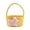 Yellow, variant on BinKFF Easter Baskets for Kids, Small Woven Baskets for Organizing Rope with Handle Cute Cotton Basket for Nursery Gift Dog Cat Toy Storage Basket for Toy Organizer