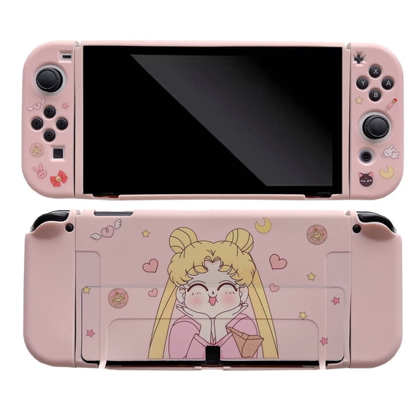 Adecuado Para Nintendo Switch Oled shell Protector NS Dibujos Animados TPU Funda Protectora Accesorios De Juego