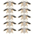 thumbnail image 3 of Decoración de zapatos de boda, bolso artesanal de Metal con insectos, hebilla decorativa, accesorios para el cabello, TD-3093, 3 of 14
