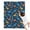 Blue Dinosaurs With, variant on Blue Dinosaurs with Clouds and Text Blanket,Comfortable Soft Lamb Wool Throw Blanket,All Season,Warm Lightweight Blankets for Sofa Bed Couch Living Room Chair,30"x40"