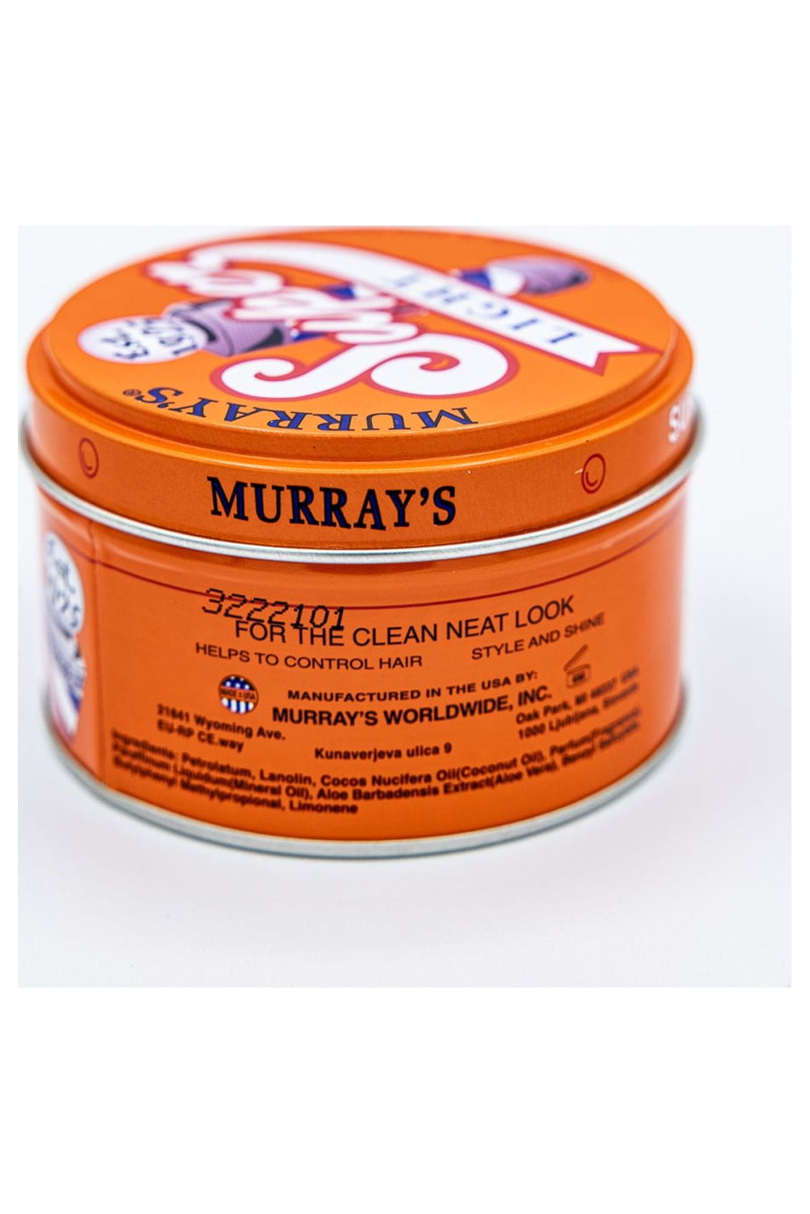 Murray's Superior Hair Dressing Pomade - 3 oz tin
