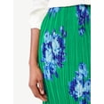 thumbnail image 5 of Scoop Women's Pull On Pleated Midi Pencil Skirt, Sizes XS-XXL, 5 of 6