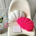 thumbnail image 3 of sunsanly Shell Shaped Throw Pillow Decorative Plush Cushion Super Soft Wear Resistant Friendly to Skin Pillow Sofa Room Decor, 3 of 8