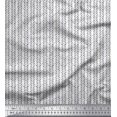 thumbnail image 1 of Soimoi Rayon Fabric Leaves Block Printed Fabric 1 Yard 56 Inch Wide, 1 of 5