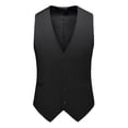 thumbnail image 1 of pstuiky Camisetas sin mangas para hombre, Camiseta sin mangas con cuello tipo blazer, estampado, con botones y cuello tipo chaleco ajustado para hombre Chaleco para hombre xxxxxxl, 1 of 9