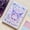 01, variant on Kawaii Sanrio Cartoon Hello Kitty Leather Notebook Soft Records Notes Colored Page Diary Cute Surprise Gift