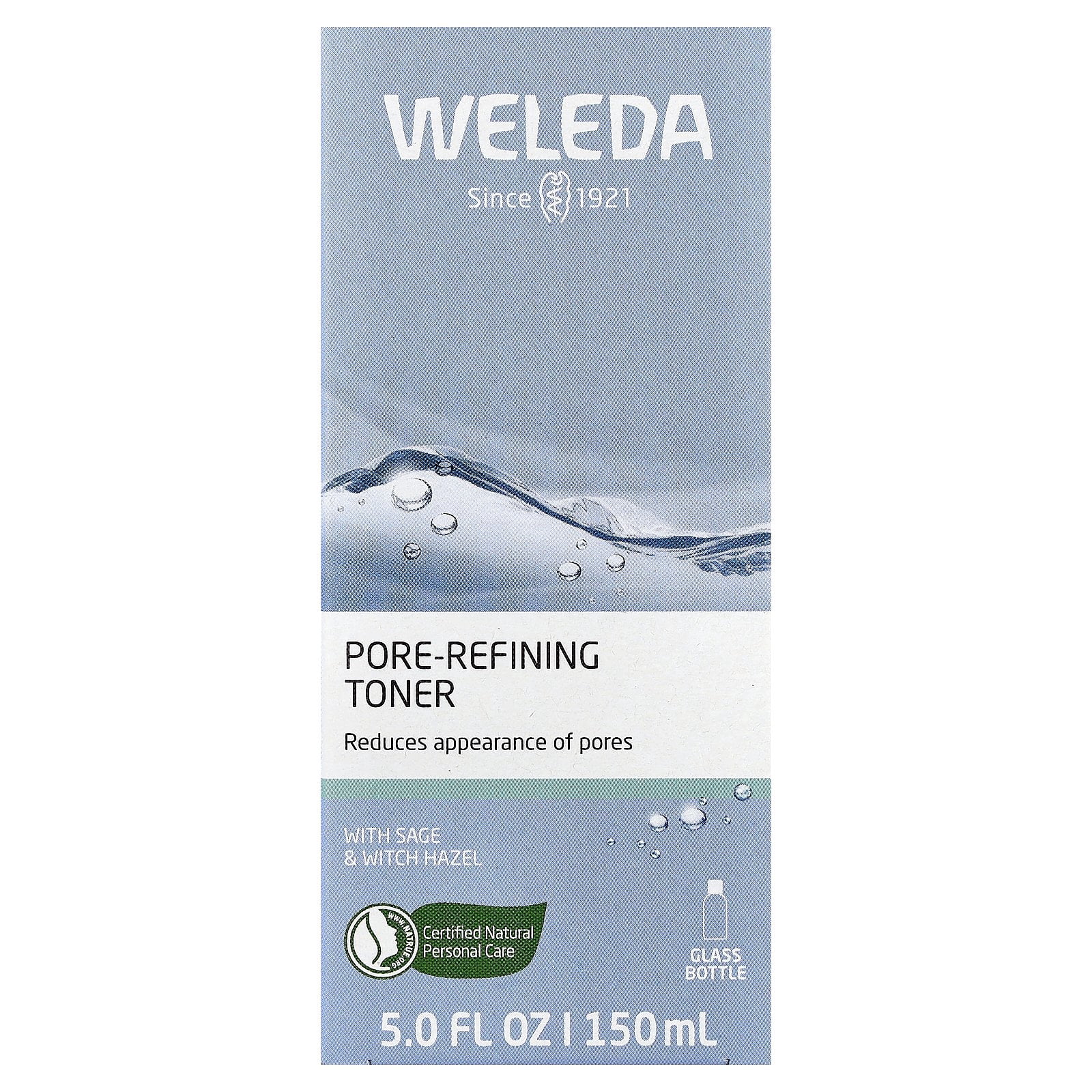 Weleda Pore Refining Toner With Sage & Witch Hazel, 5 fl oz (150 ml)