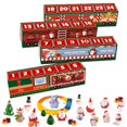 thumbnail image 1 of Calendario De Cuenta Regresiva De Adviento De Navidad, Caja Ciega De Tren, Sorpresa, Antiestrés, Exprimido, 24 Juegos De Juguetes, Regalo Para Niños Monstrate HA038266-00, 1 of 6