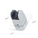 thumbnail image 2 of Soporte para cabezal de ducha ajustable, soporte de ducha de mano autoadhesivo con disco adhesivo de 3 m, reutilizable, resistente, impermeable, para baño montado en la pared brillar Electrónica, 2 of 5