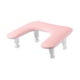 thumbnail image 3 of Reposamanos para manicura con altura ajustable en forma de U, almohada para brazo y muñeca para manicura Rosa, 3 of 9