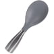 thumbnail image 5 of WORGEOUS Cuchara de arroz de silicona 1pc Cuchara creativa de arroz con mango de acero inoxidable (gris), 5 of 7