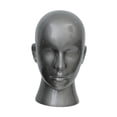 thumbnail image 3 of Gazechimp Mannequin Head Stand Hairpieces Display Holder Home Decor Display Holder,for Hairpieces,Headwear,Styling,Barbershop Home gray, 3 of 8