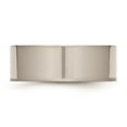 thumbnail image 3 of Solid Titanium Flat 8mm Men's Plain Classic Wedding Band Ring Comfort-Fit Size 10, 3 of 8
