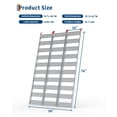 thumbnail image 2 of Yiwa Ramps for Pickup Trucks, GarveeTech Aluminum ATV Ramps 1500 LBS Capacity, Tri-Fold Motorcycle Powersports Loading Ramps with Load Straps for Motorcycles, ATV/UTV, Lawn Mowers, Tractors, 2 of 5