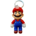 thumbnail image 3 of Nintendo Super Mario Rubber Keyring, 3D Super Mario Keychain, Red, 3 of 10