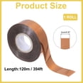 thumbnail image 2 of Uxcell Foil Transfer Sheets, Metallic Foil Paper Roll for Leather Hot Foil Stamping Machine DIY Craft Bronze, 2 of 6