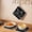 Black, variant on Kitchen Supplies Pot Holders for Kitchen Heatproof Potholder, 2 Pack Black White Chef Hat Love Heart Hot Pads Multipurpose Oven Pads Cloth Potholders Trivet for Cooking and Baking