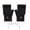 #1 knit_Black, variant on Unisex USB Heated Convertible Gloves Fingerless to Mitten Winter Warm Knitted Tech with Button Control Hand Warmer Washable Design for Men Women