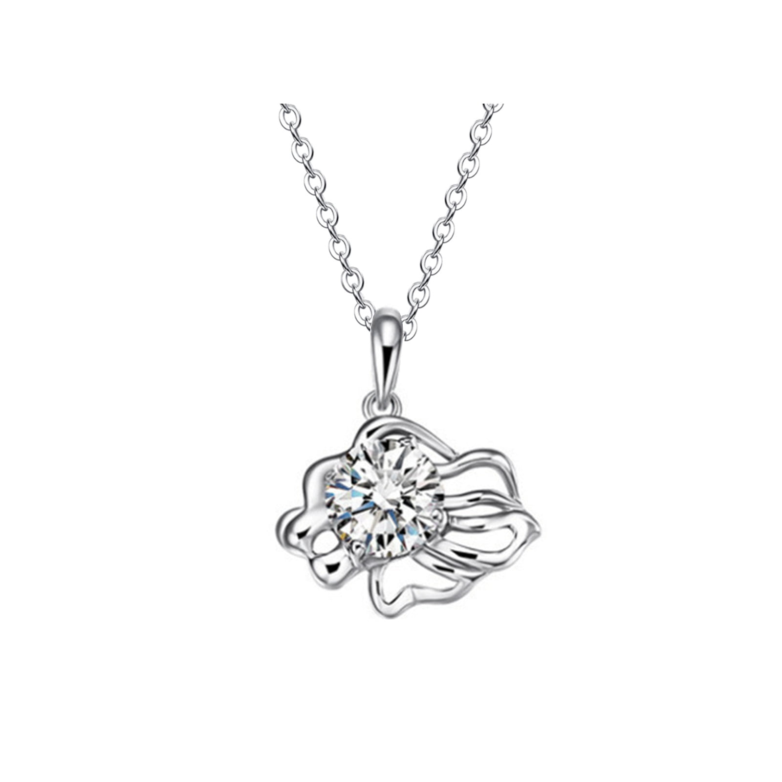 CAT KITTEN 925 Sterling Silver Necklace Chain and Charm 2139 