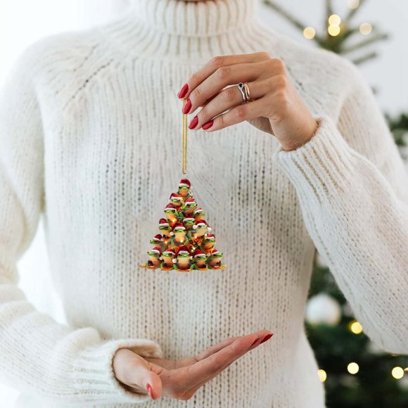 JJKBVCLO Cute And Animal Christmas Tree Ornaments Adorable Decorations For A Whimsical Holiday Season