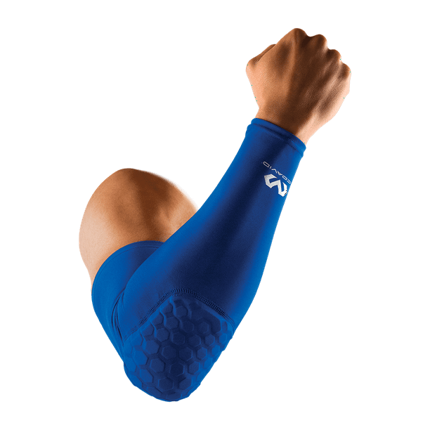 Mcdavid 6500 Hex Padded Arm Sleeve, Compression Arm Sleeve w/ Elbow Pad