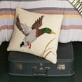 thumbnail image 6 of Makers Collective Camp Wandawega Mallard Cream Hooked Bed Pillow, 6 of 6