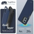 thumbnail image 2 of TUDIA MergeGrip Motorola Moto G 5G 2023 Case Military Grade Drop Tested - Indigo Blue, 2 of 6