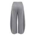 thumbnail image 4 of Luvrsol Womens Sweat Pants Casual Solid Wide Straight Leg Sweatpants Relaxed Fit Long Athletic Lounge Pants S-3XL, 4 of 6