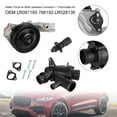 thumbnail image 3 of Bomba de agua con conector de juntas de pernos + kit de termostato para Jaguar Land Rover V8, 3 of 11