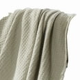 thumbnail image 2 of Nyx Twin Size Ultra Soft Cotton Thermal Blanket Textured Feel Beige, 2 of 5