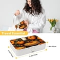 thumbnail image 5 of Thanksgiving Jewelry Organizer Box: PU Leather, with Removable Compartment, Portable - Jewelry Box and Organizer Box, 5 of 6