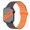 gray orange, variant on LEIXIUER Silicone Magnetic Strap for Apple watch bands 49mm 45mm 44mm 40mm 41mm 38mm 42mm for Women Men, Smartwatch Strong Magnetic Closure Sport Bracelet for iWatch Series Ultra 8 7 6 5 4 3 2 1