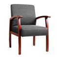 thumbnail image 1 of TygerClaw Chaise d'Invité en Tissu à Dossier Central, 1 of 3
