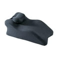 thumbnail image 1 of Almohada para piernas, cojín de apoyo para piernas, cuña ergonómica para reposapiernas, almohada multifuncional para dormir, almohada para pies, Negro, 1 of 9