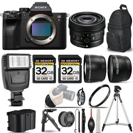 Sony a7R IVA Mirrorless Camera+40mm f/2.5 G Lens +Flash +64GB- Kit (International Version)
